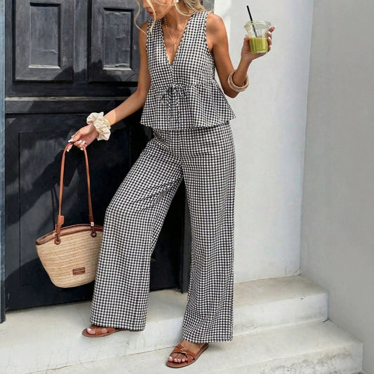Elegant Striped Set