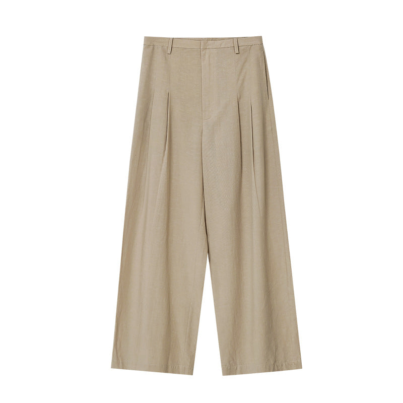 High Waist Linen Pants