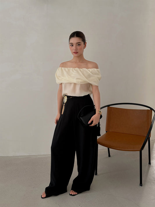 High Waist Linen Pants