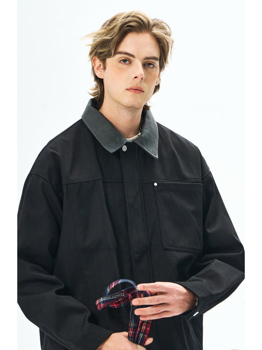 Mens Workwear Lapel Jacket