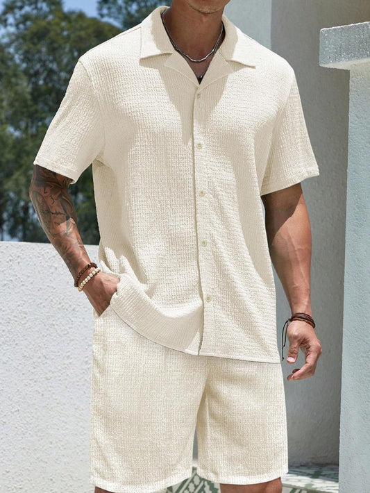 Short Sleeve Casual Button Down Shirt