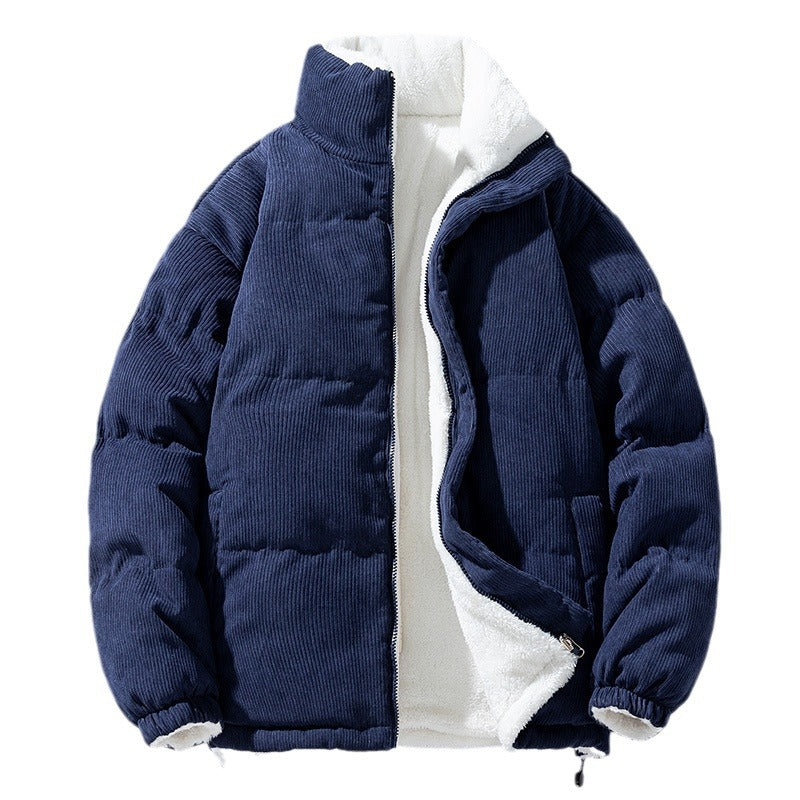 Corduroy Reversible Fleece-lined Jacket