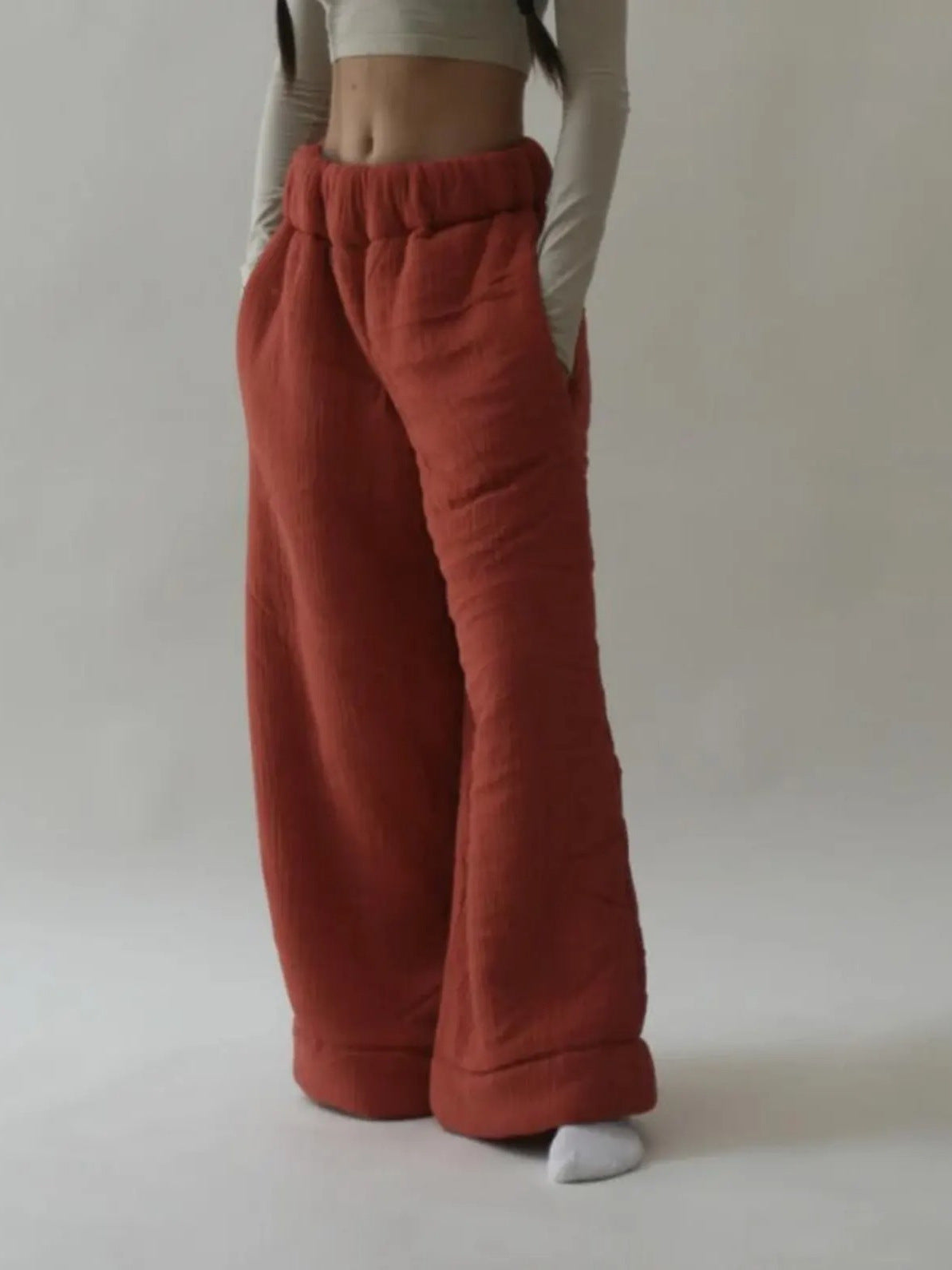 Winter Wide-Leg Pants