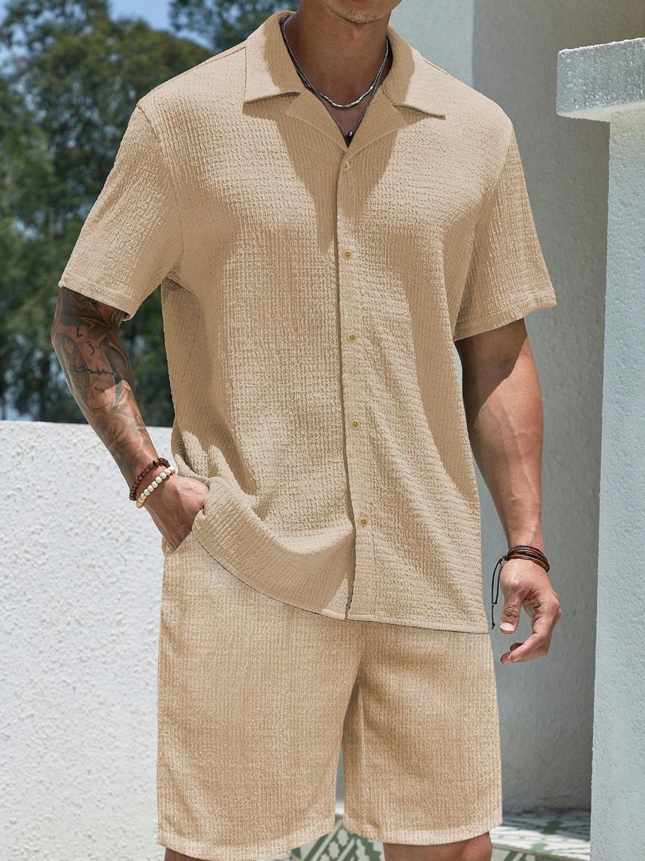 Short Sleeve Casual Button Down Shirt