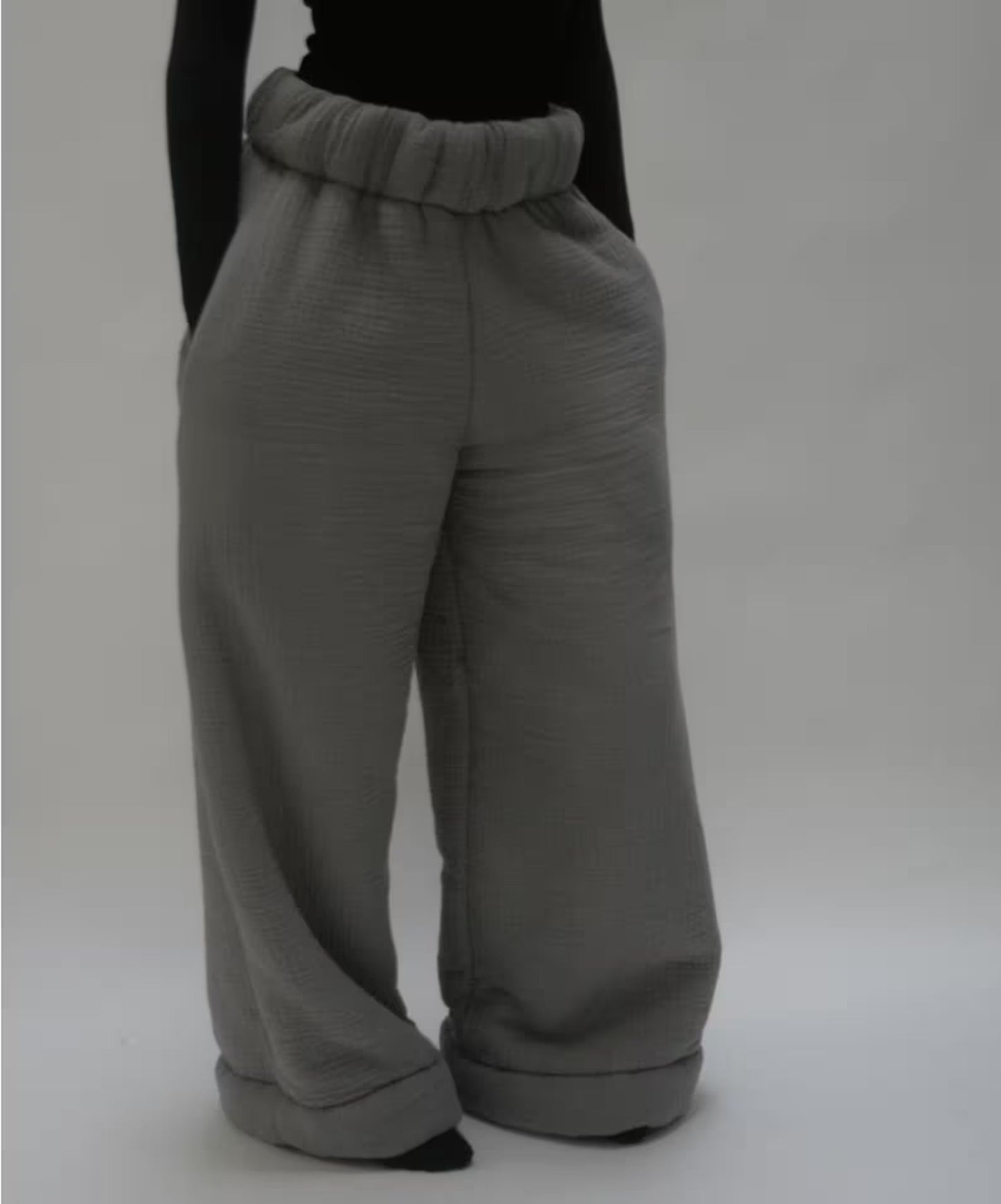Winter Wide-Leg Pants
