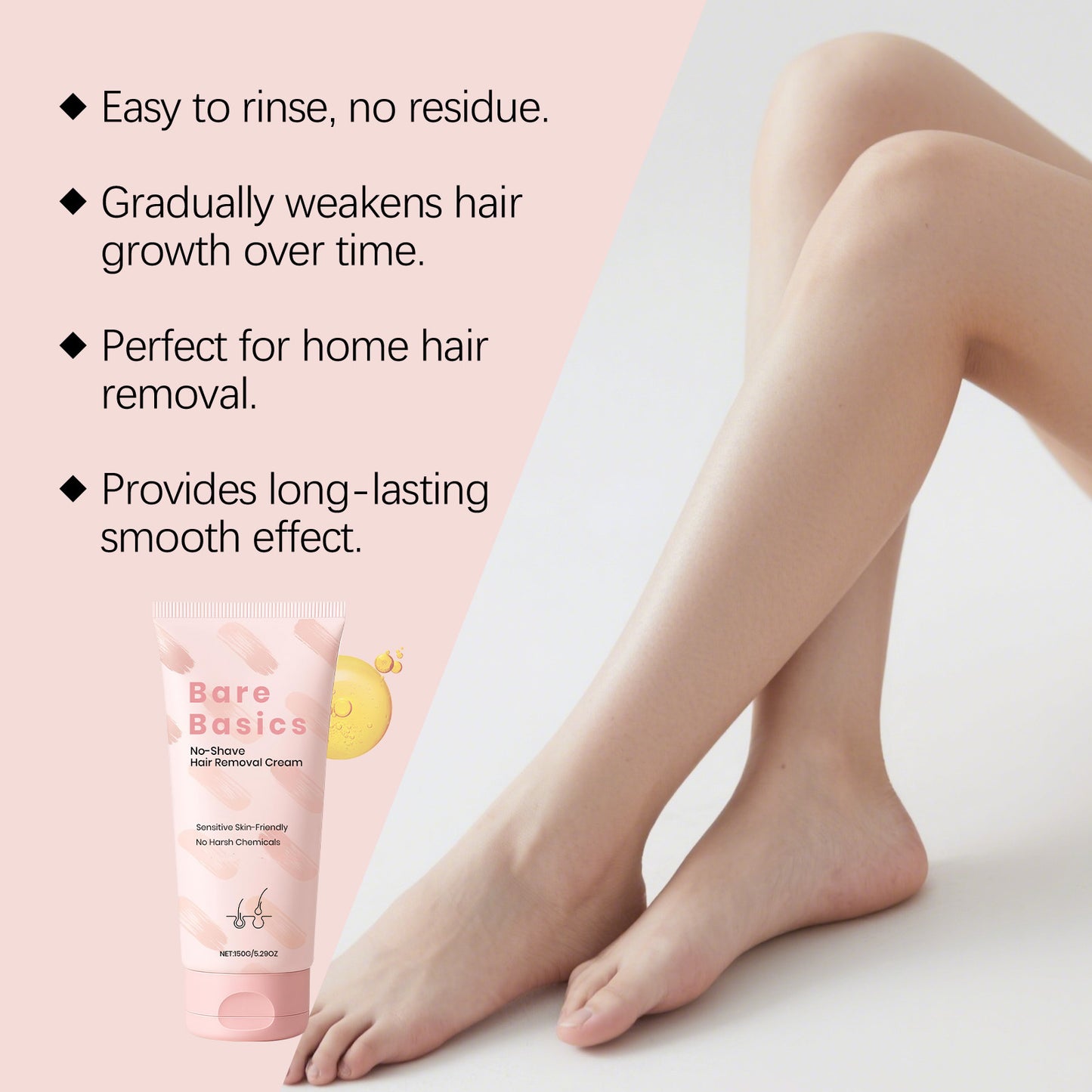 Bare Basics - Body Hair Removal Cream
