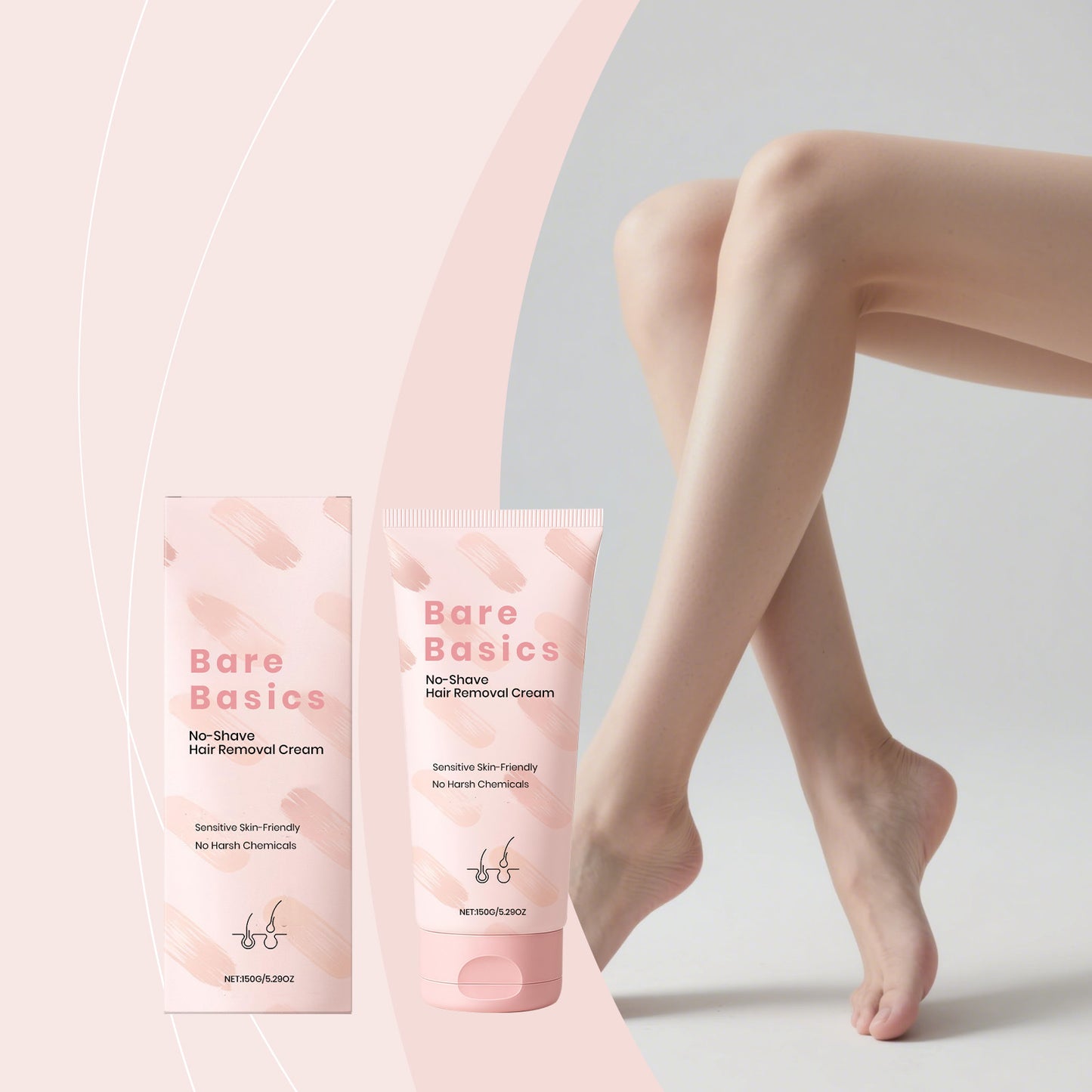 Bare Basics - Body Hair Removal Cream