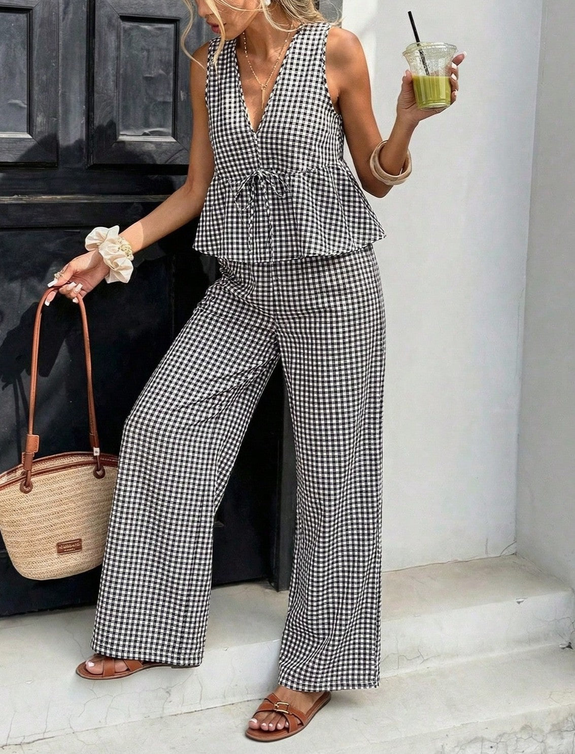 Elegant Striped Set