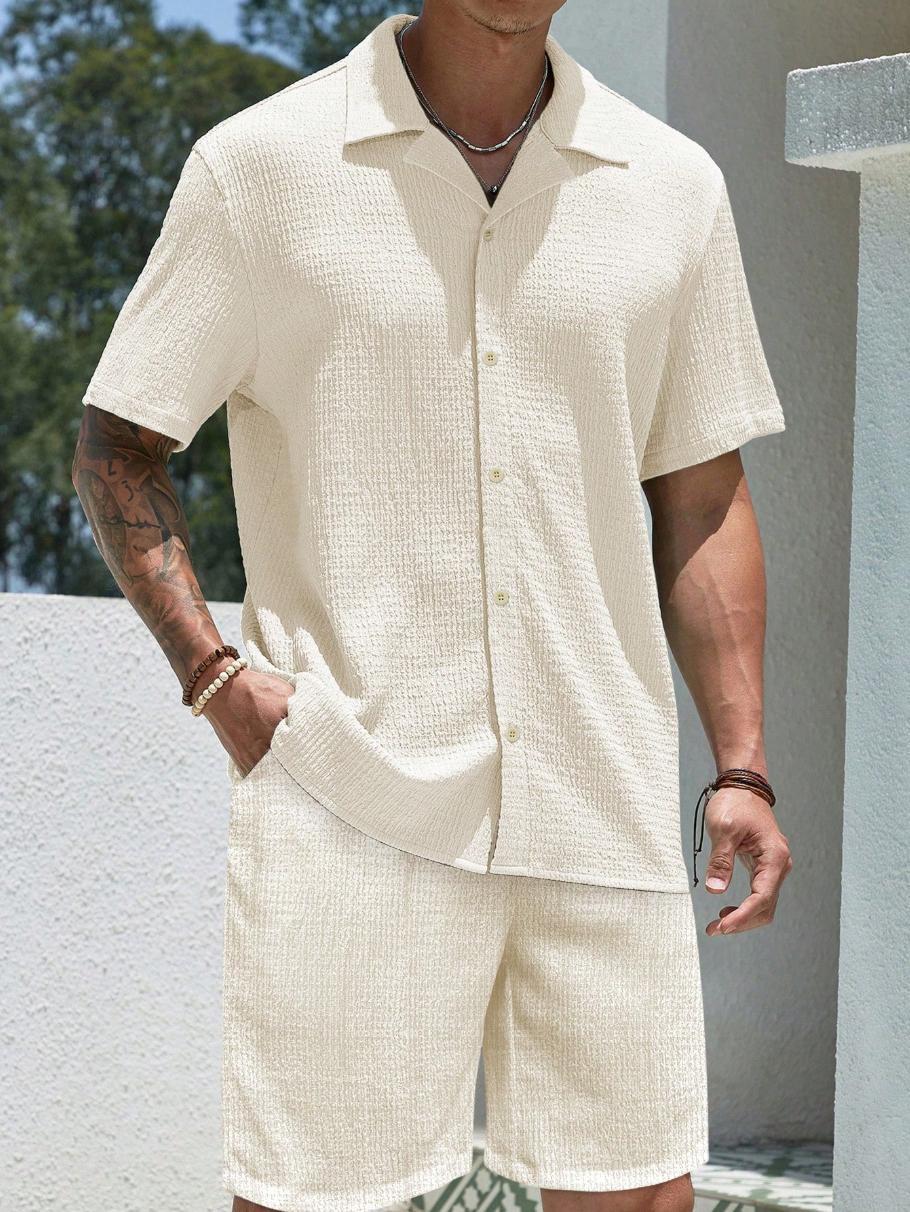 Short Sleeve Casual Button Down Shirt