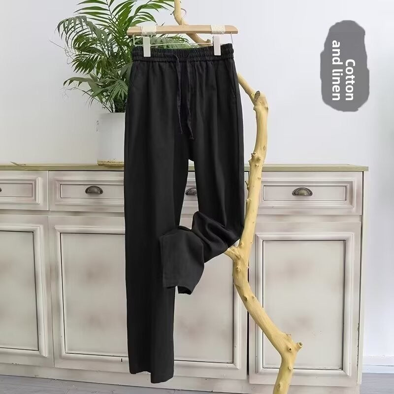 Linen Straight Pants
