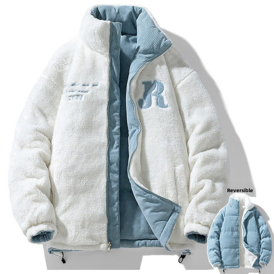 Corduroy Reversible Fleece-lined Jacket