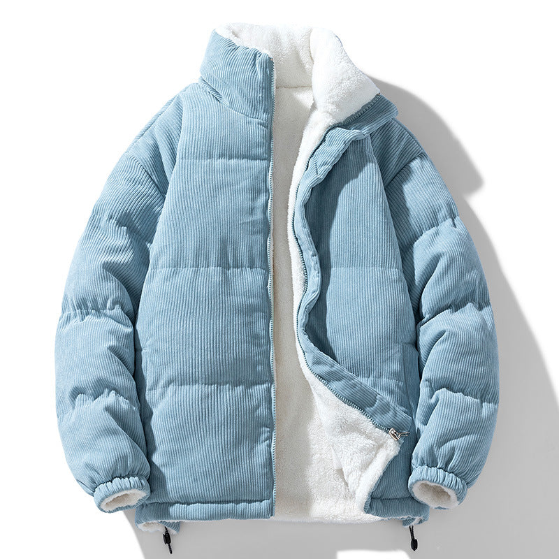 Corduroy Reversible Fleece-lined Jacket
