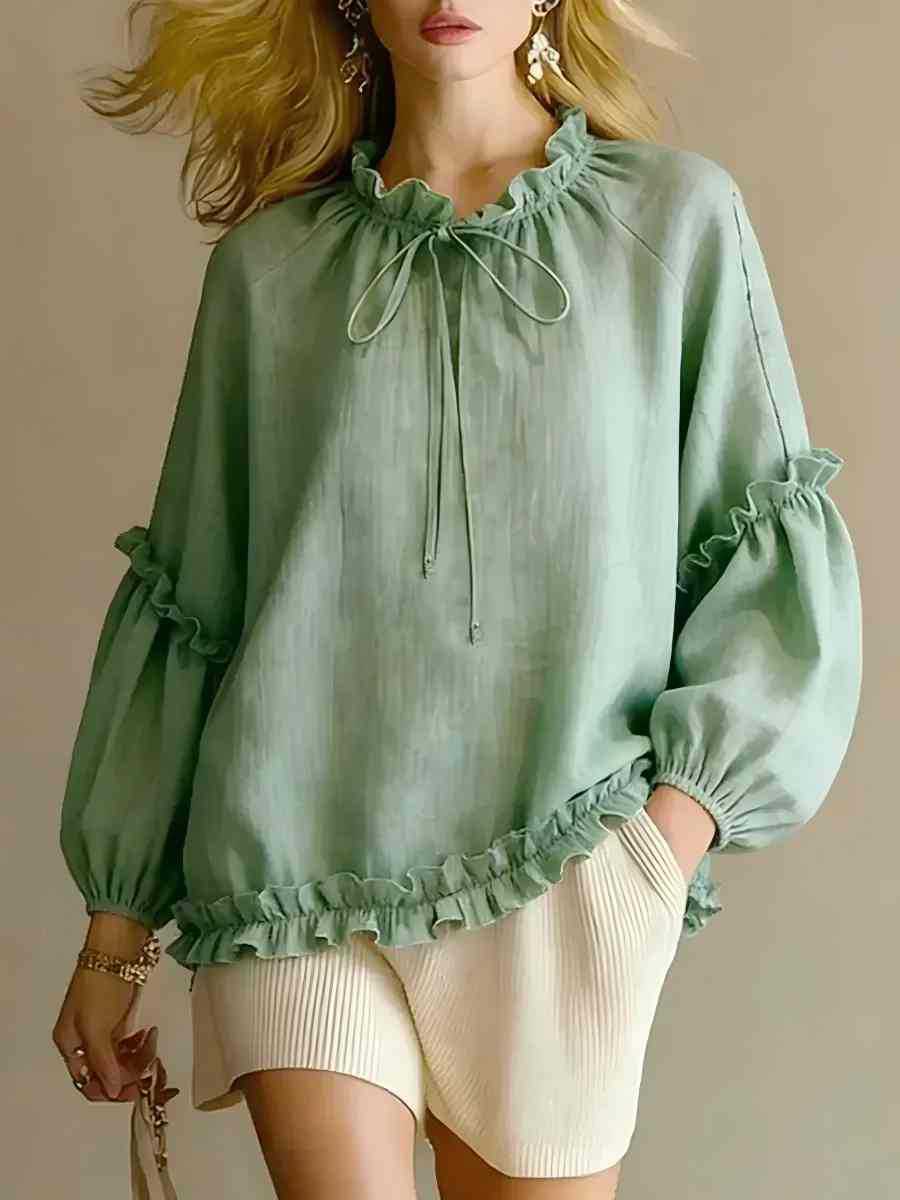 Womens Casual Long Sleeve Top