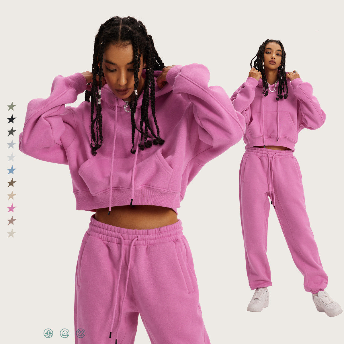 Casual Hoodie Set