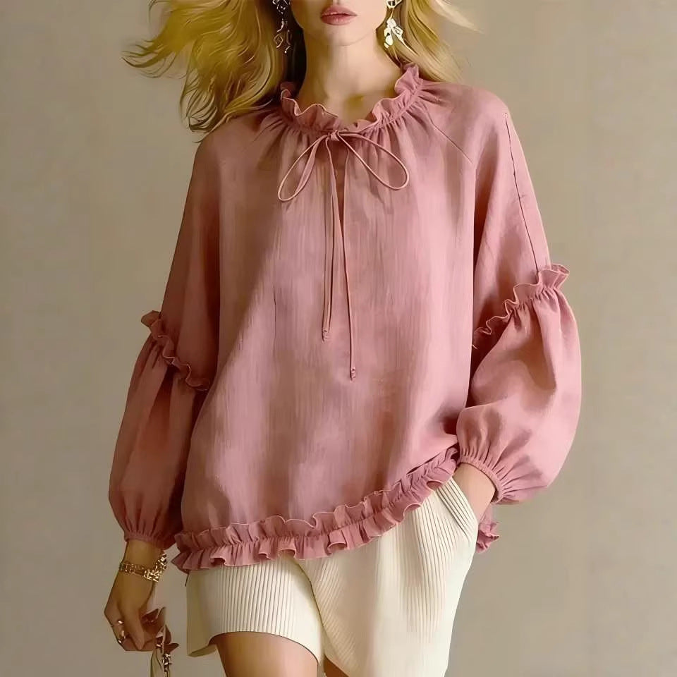 Womens Casual Long Sleeve Top
