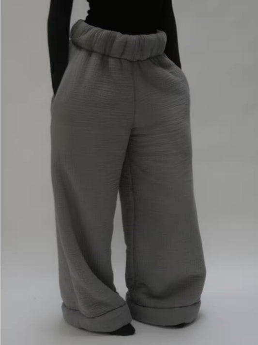 Winter Wide-Leg Pants