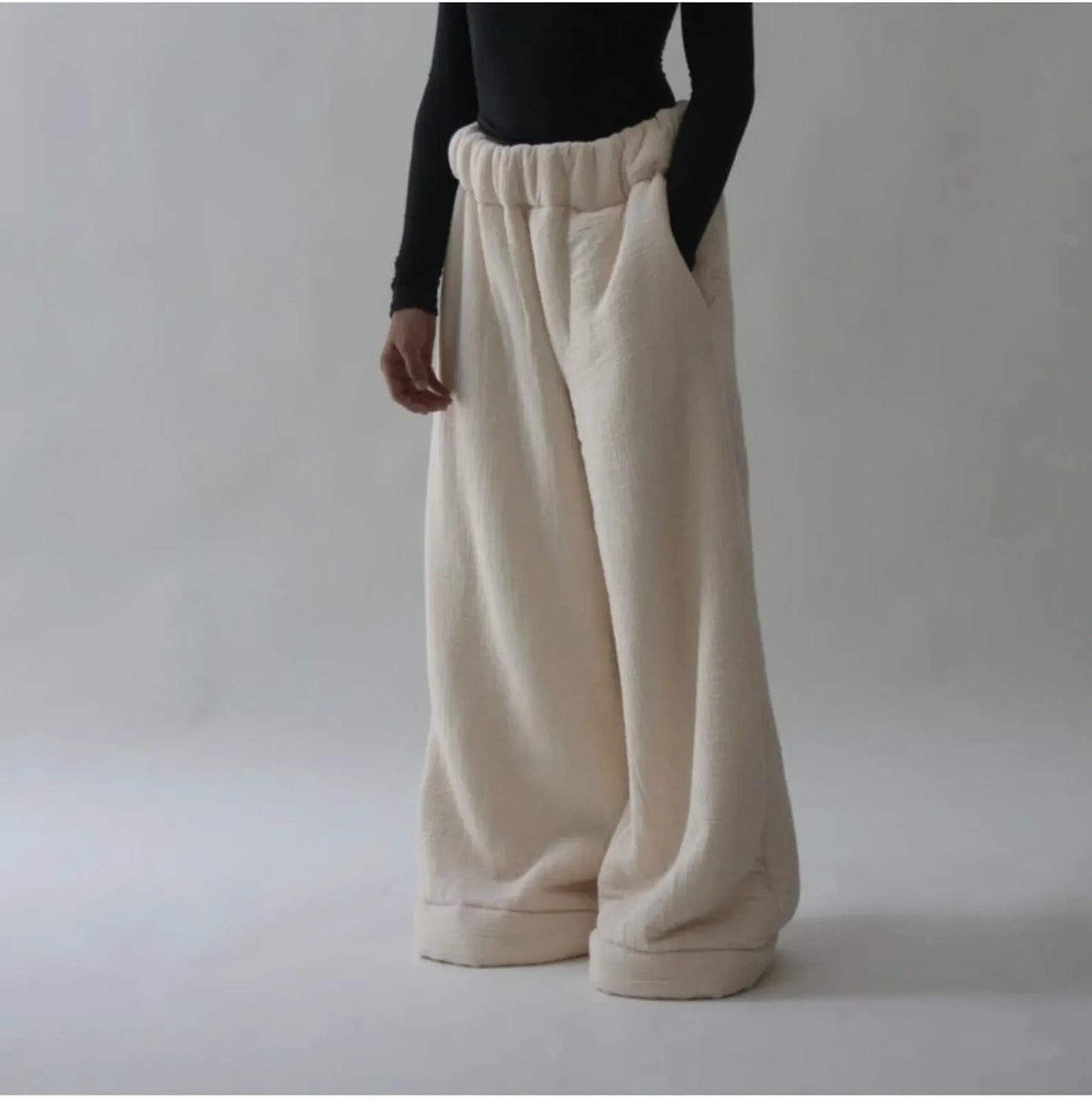 Winter Wide-Leg Pants