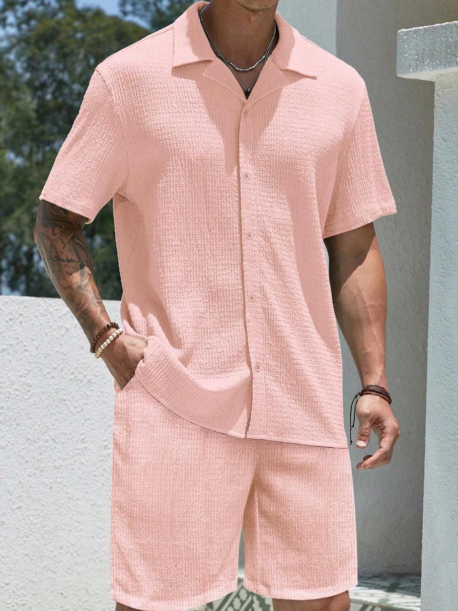 Short Sleeve Casual Button Down Shirt