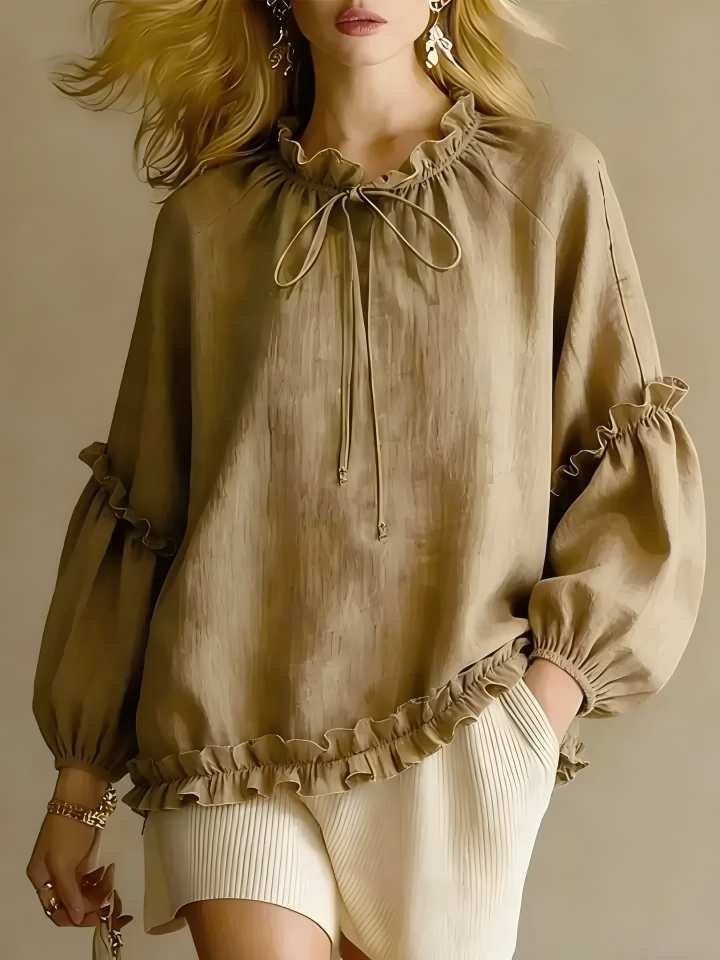 Womens Casual Long Sleeve Top