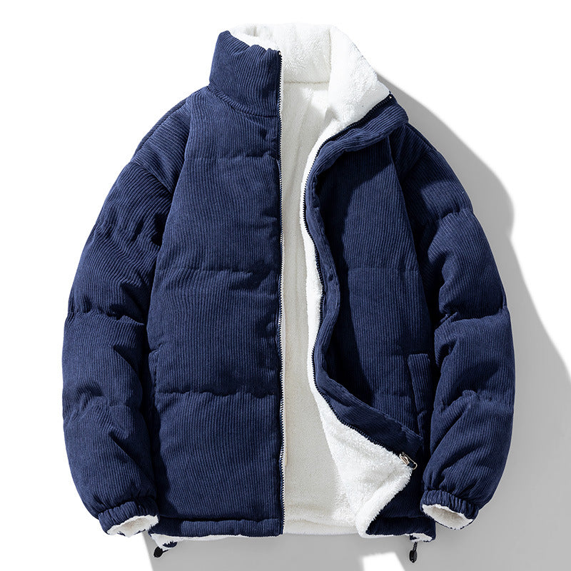 Corduroy Reversible Fleece-lined Jacket