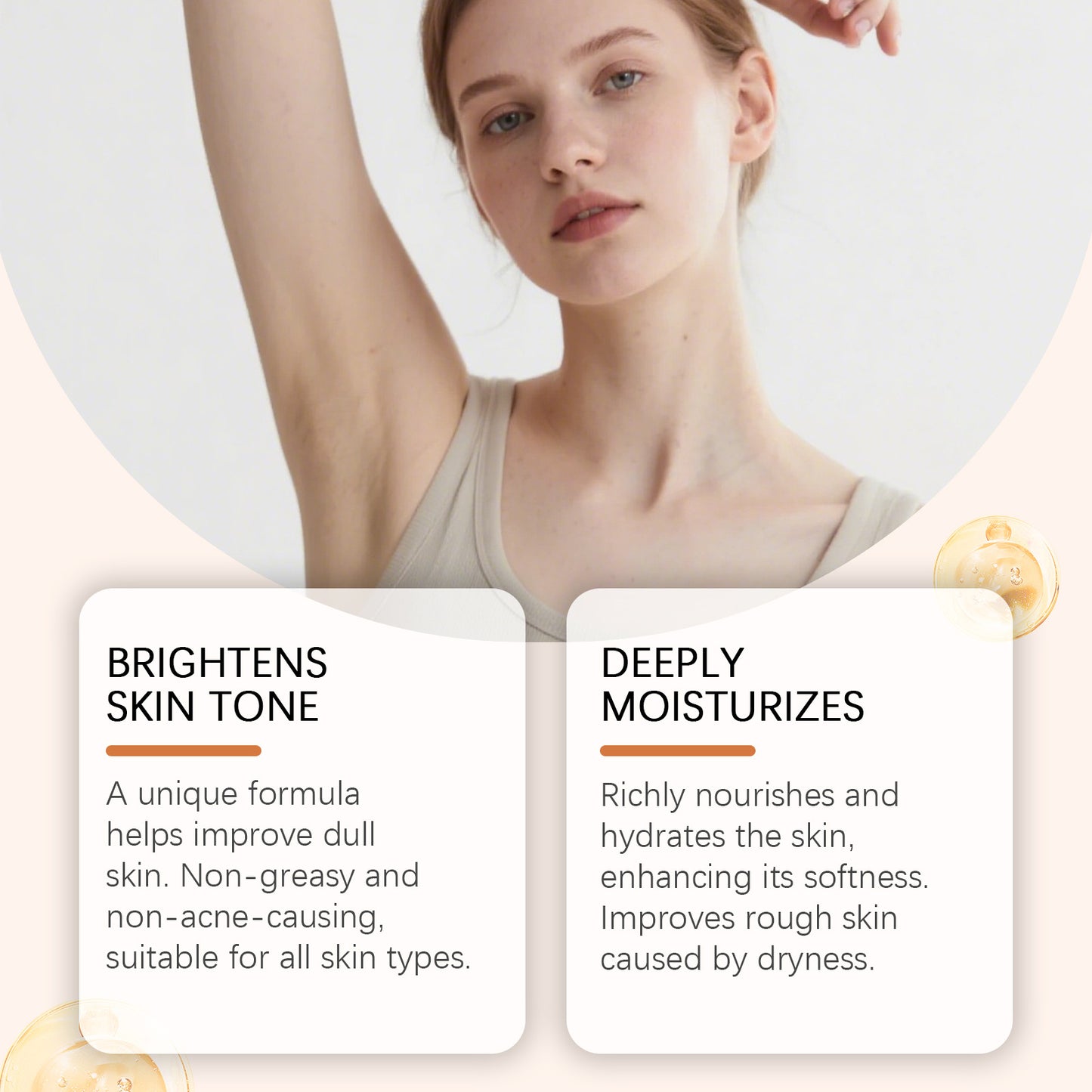 OceAura - Underarm Whitening Deodorant Cream