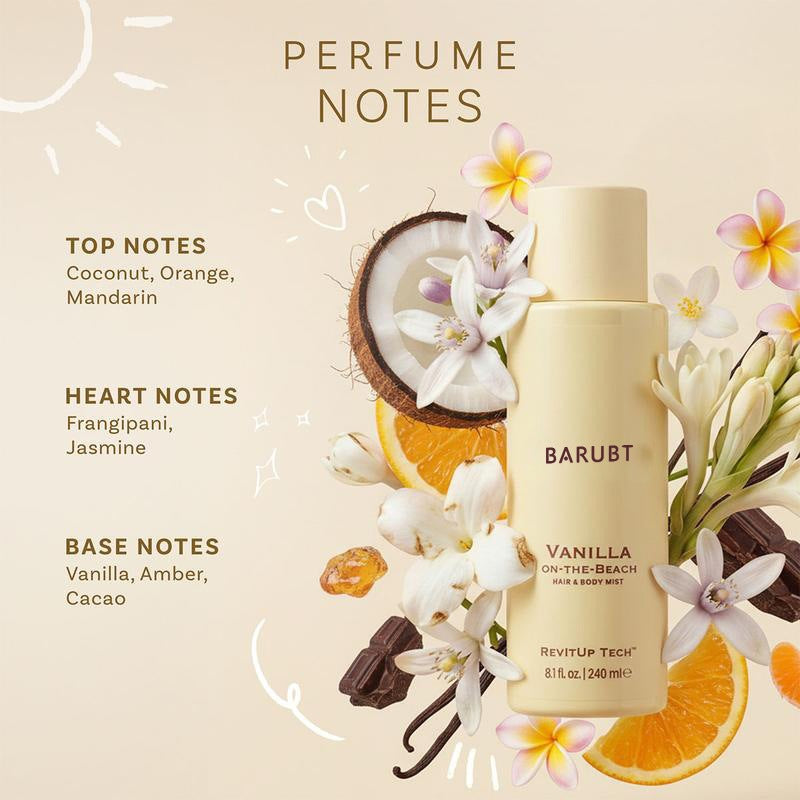 BARUBT - Coconut Vanilla Hair & Body Fragrance Spray